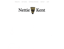 Tablet Screenshot of nettiekentjewelry.com